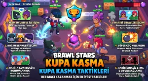 Brawl Stars Kupa Kasma Taktikleri – Hızlı Rütbe Atlama Rehberi