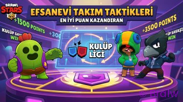Brawl Stars Kulüp Ligi: En İyi Puan Kazandıran Efsanevi Takım Taktikleri