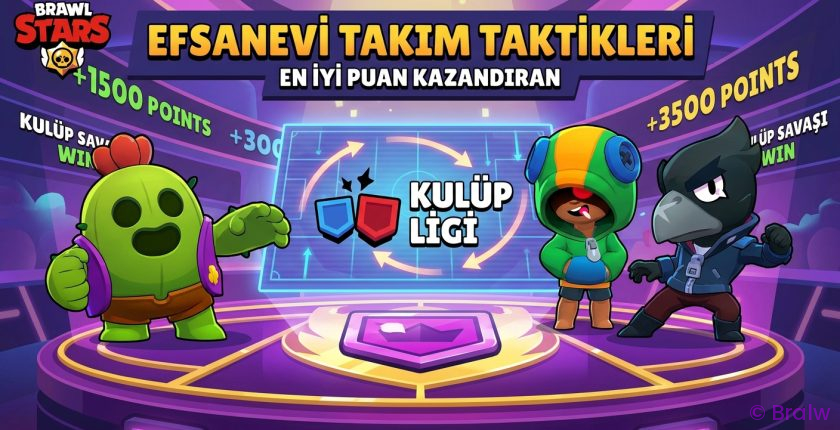 Brawl Stars Kulüp Ligi: En İyi Puan Kazandıran Efsanevi Takım Taktikleri Brawl Stars Kulüp Ligi: En İyi Puan Kazandıran Efsanevi Takım Taktikleri