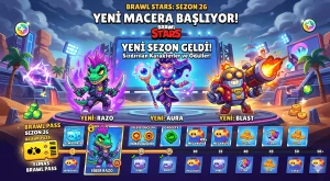 Brawl Stars Yeni Sezon Ne Zaman? Sızdırılan Yeni Karakterler ve Ödüller
