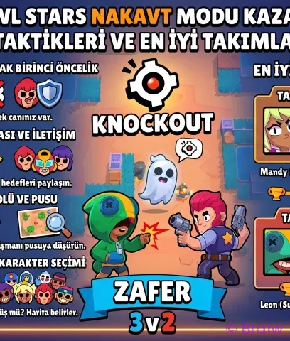 Brawl Stars Nakavt Modu Kazanma Taktikleri ve En İyi Takımlar
